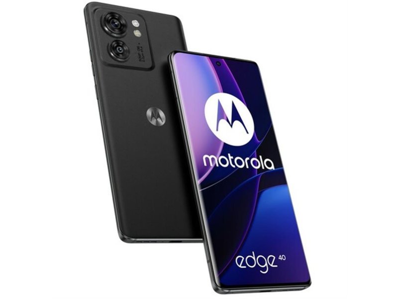 MOTOROLA Refurbished edge 40 8/256GB Jet Black DS 5G B Grade
