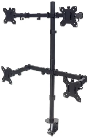 Nosač za 4 monitora Manhattan 461566 13'-32'
