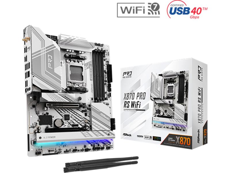 ASROCK MB AM5 X870 PRO RS WIFI