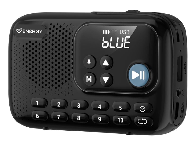ENERGY SISTEM Black TunerGo Radio (M50102)