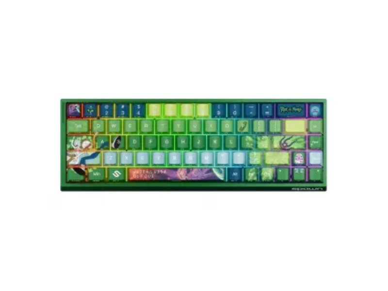 SPAWN Rick and Morty Keyboard 01