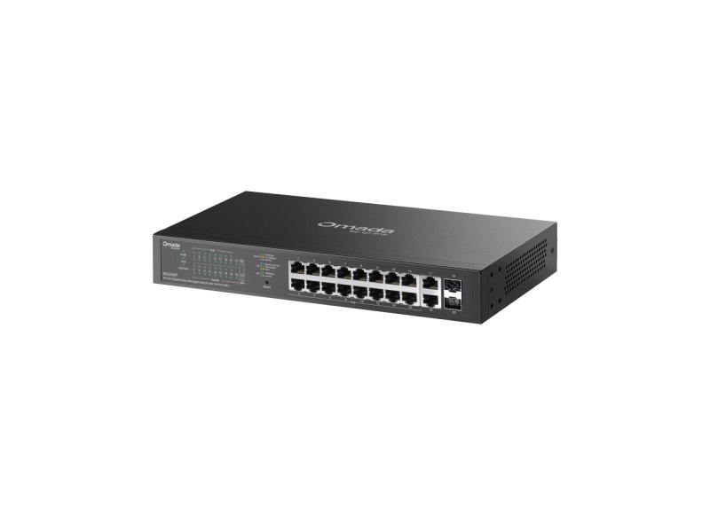 TP LINK Switch Omada ES220GP 20-Port Gigabit Easy Managed Switch with 16-Port PoE+
