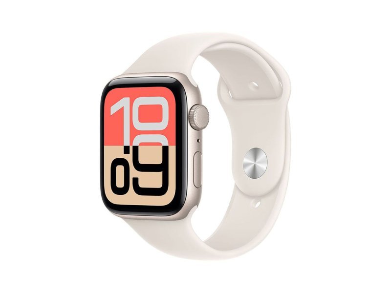 APPLE Watch SE 3 Cellular 40mm Starlight Aluminium Case with Starlight Sport Band – M/L (mep74rk/a)