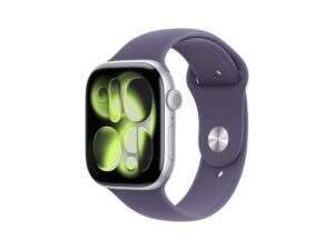 APPLE Watch S11 Cellular 42mm Silver Aluminium Case with Purple Fog Sport Band - M/L (mf8j4rk/a)