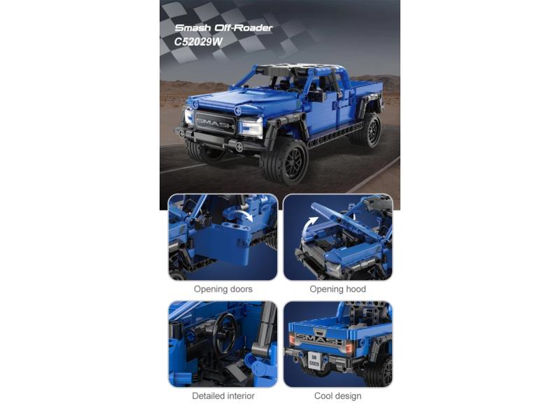 CaDa Kockice terenac Smash Off-Roader