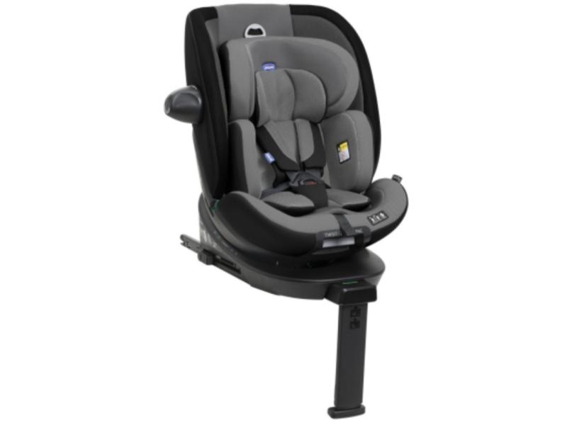 CHICCO A-S EVERONE I-SIZE(40-150 CM),GREY BLACK
