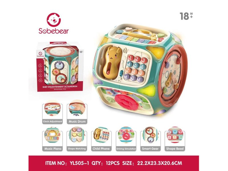 HK MINI HK MINI INTERAKTIVNA OSMOSTRANA KOCKA ZA IGRU