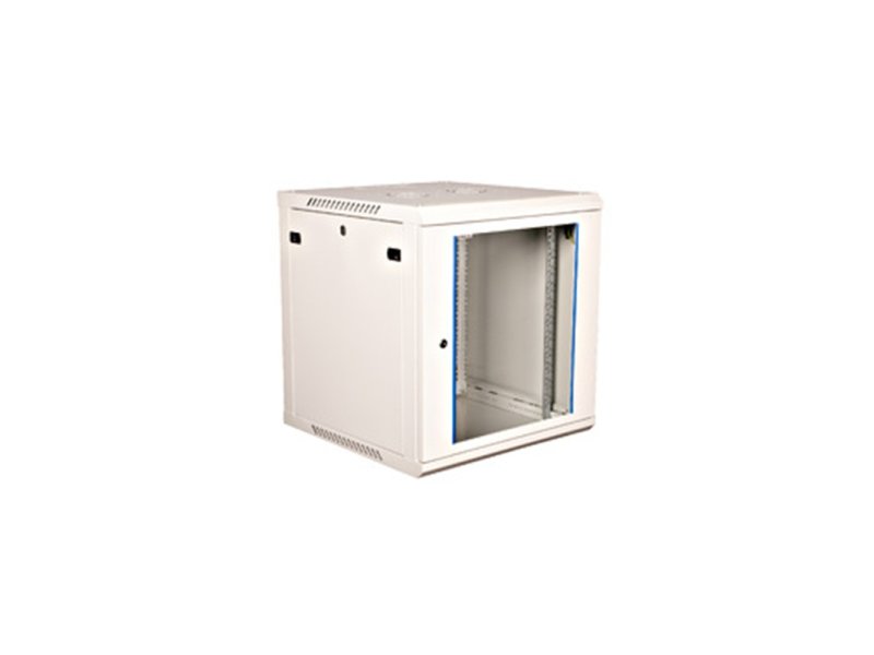 SCHRACK 19” Nazidni orman 12HU, 600×600 (VxŠxD), DTWG, 100kg, sivi