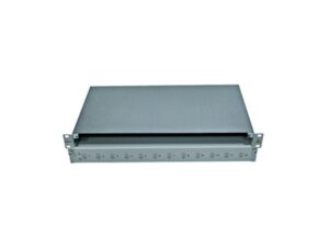 SCHRACK FO Panel 19'',za 12xLCdx adaptera,prazan,1HU,sivi,PREMIUM