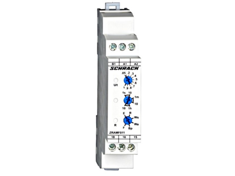 SCHRACK Multifunkcijski vremenski relej AMPARO, 24-48VDC/24-240VAC