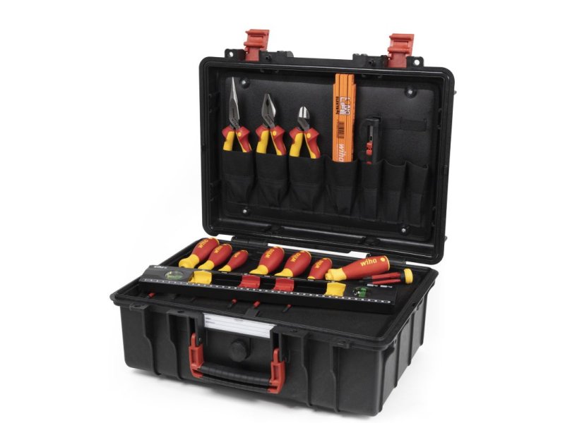 WIHA W 45530 L električarski set alata u koferu, 18-delni