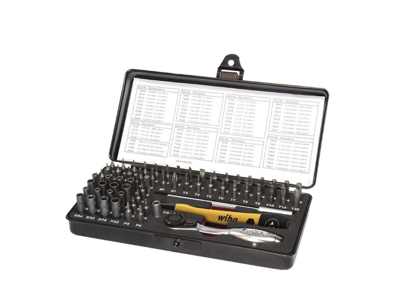 WIHA W 39971 Set mikro bitova ESD, 66 delova, uključena kutija