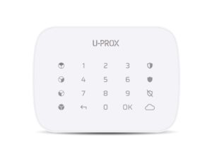 U-PROX Tastatura osetljiva na dodir od kaljenog stakla za 4 part.