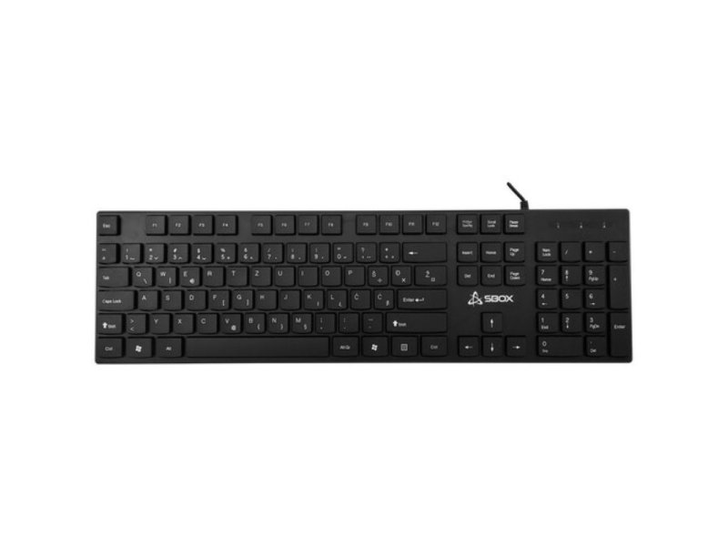 S BOX K123 Tastatura, USB YU