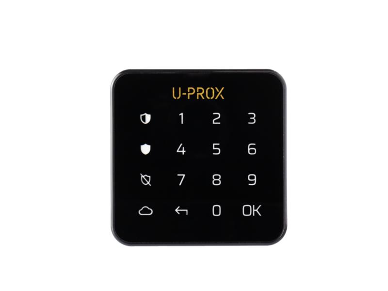 U-PROX Tastatura osetljiva na dodir od kaljenog stakla crna