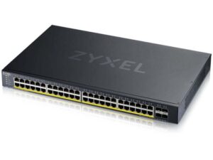 Zyxel XGS1935-52HP, 52 Port L3Smart PoE Sw 4x10G SFP+ 375W