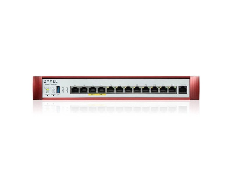 Zyxel USGFLEX500H,2*2.5G(PoE+) 8 Gig ports,Gold Security