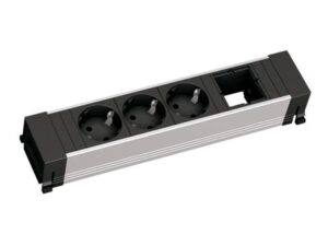 BACHMANN CONFEREN/TOP FRAME napojni modul 3x šuko+1x prazno mesto