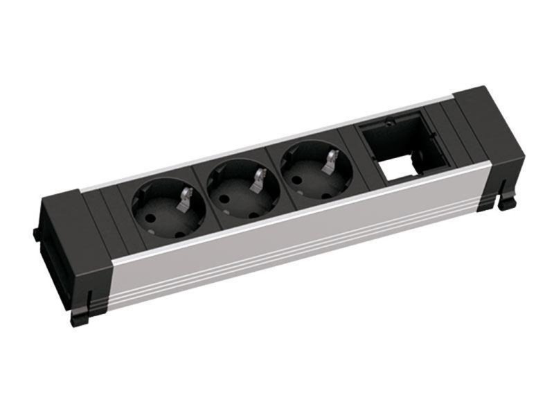 BACHMANN CONFEREN/TOP FRAME napojni modul 3x šuko+1x prazno mesto