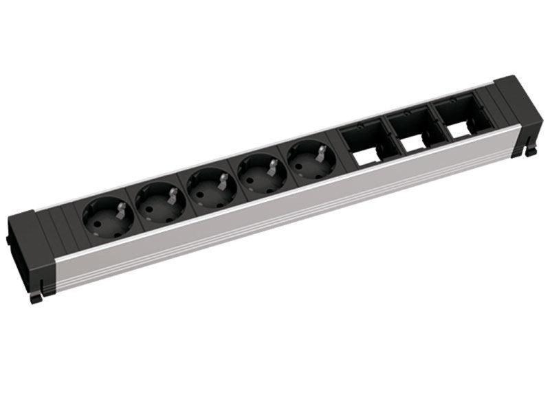 BACHMANN CONFEREN/TOP FRAME napojni modul 5x šuko+3x prazno mesto