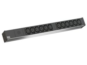 BACHMANN PDU Basic ALU 19''1U12xC13 sa bbok. ulaz C14,osig.10A, kabl2m