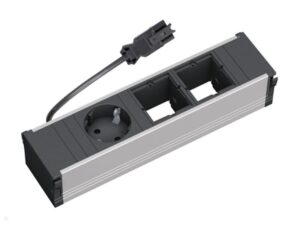 BACHMANN CONI napojni modul 1x šuko+2x prazno mesto, kabl 0,2m GST18