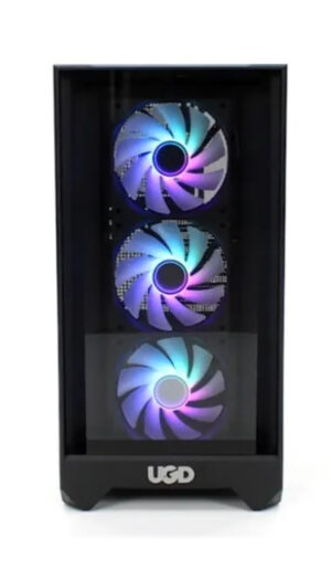 Kuciste * Titan 2314, ATX, providna stranica, ugradjena 4xRGB kulera, Crno