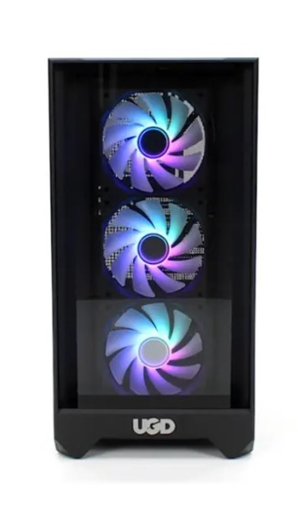 Kuciste * Titan 2314, ATX, providna stranica, ugradjena 4xRGB kulera, Crno