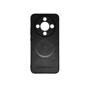 Silikonska futrola OLGE Magnetic New Feeling Honor Magic 8 Lite CRNA