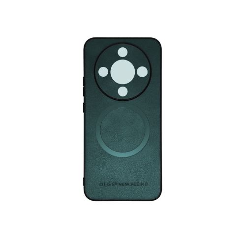 Silikonska futrola OLGE Magnetic New Feeling Honor Magic 8 Lite ZELENA