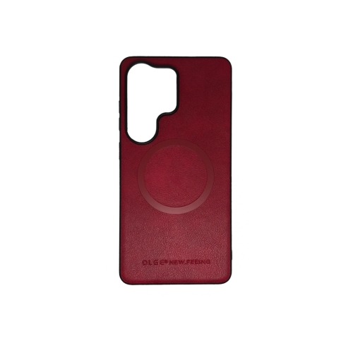Silikonska futrola OLGE Magnetic New Feeling Samsung S26 Ultra CRVENA