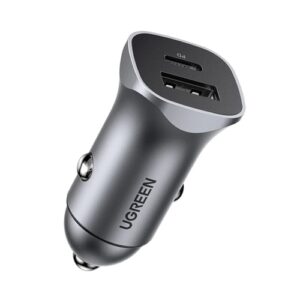 UGREEN CD130 Auto punjač Type C + Type A 24W PD