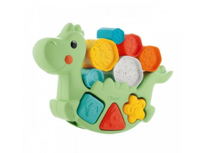CHICCO Igračka Eco umetaljka Dino A049318