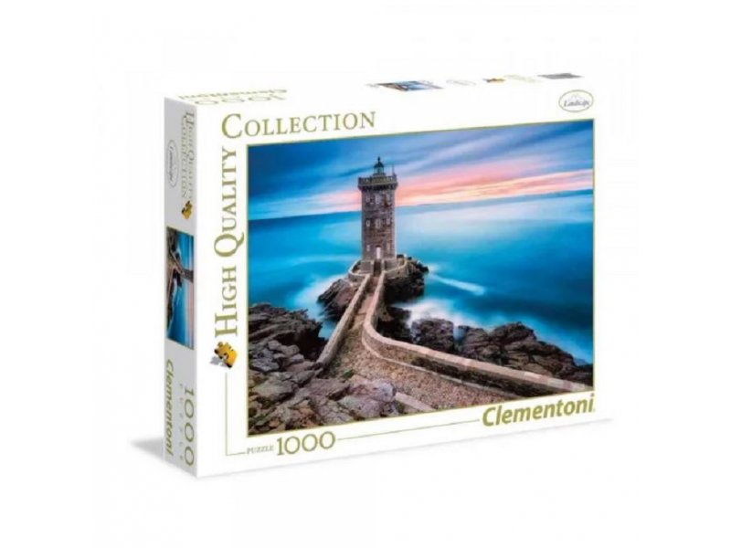 CLEMENTONI PUZZLE 1000 HQC ” THE LIGHTHOUSE ”