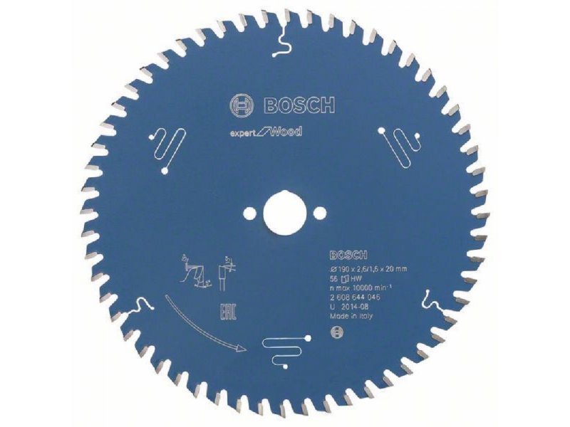 BOSCH List kružne testere Expert for Aluminium 2608644096, 165 x 30 x 2,6 mm, 52
