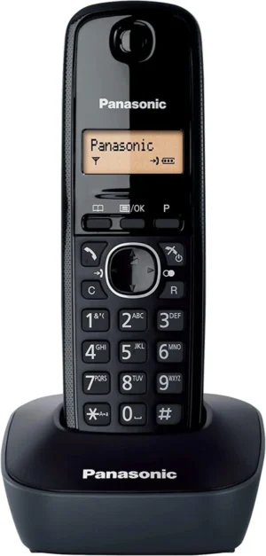 Bežični telefon Panasonic KX-TG1611SPH crni
