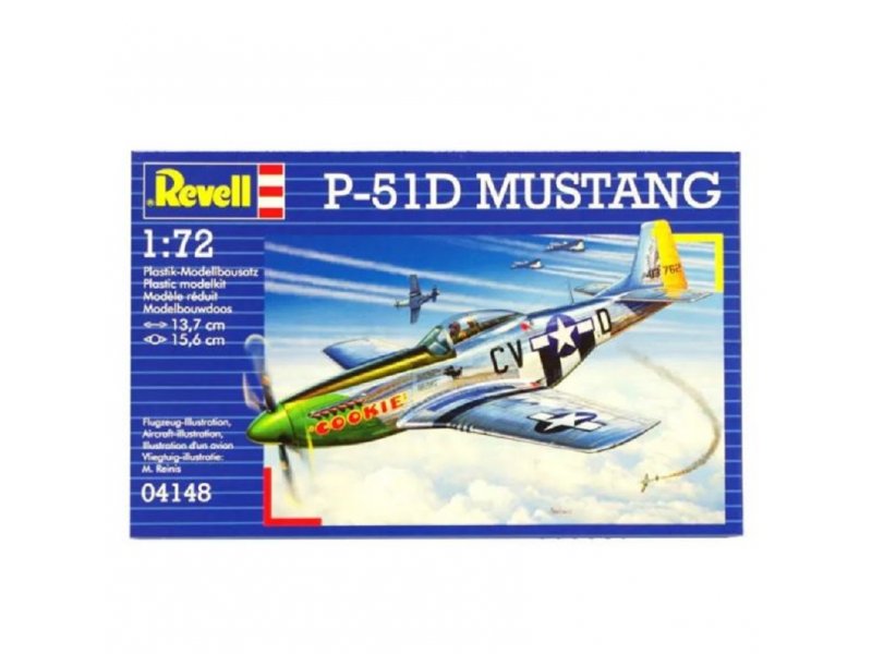 REVELL Maketa P-51D MUSTANG