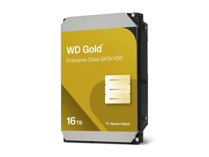WESTERN DIGITAL 16TB 3.5 inča SATA III 512MB 7.200rpm WD161KRYZ Gold hard disk