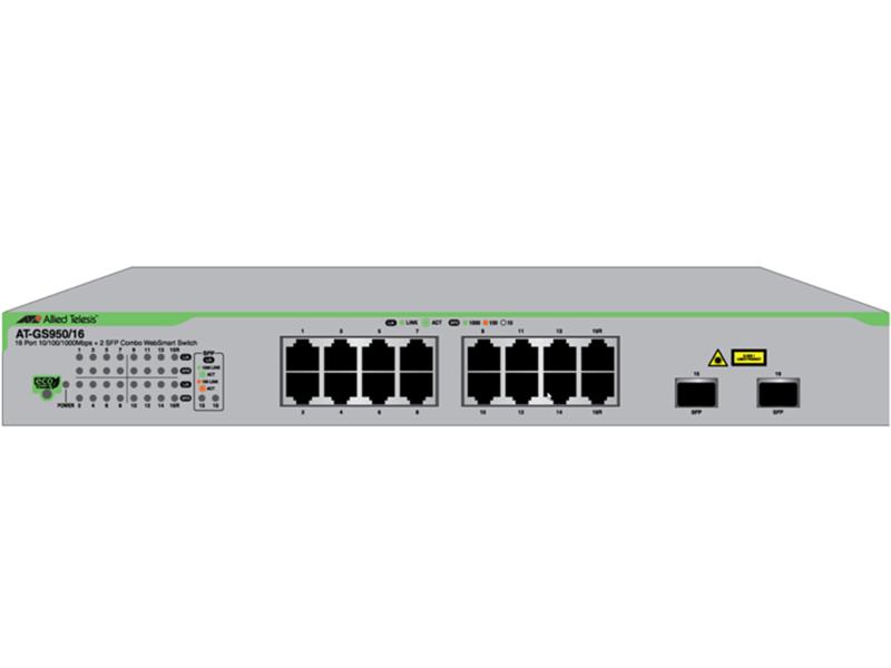 ALLIED TELESIS AT-GS950/16-50 16×10/100/1000TX, 2xSFP combo