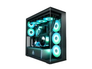Arctic Xtender VG Black Clear midi kuciste ACPCC00024A