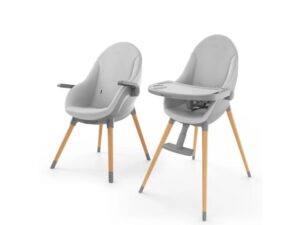 KINDERKRAFT STOLICA ZA HRANJENJE 2U1 FINI UP GREY