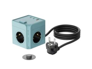 ALLOCACOC 11468/DEMD45 magnet Dock produžni kabl sa 3 utičnice A+2C