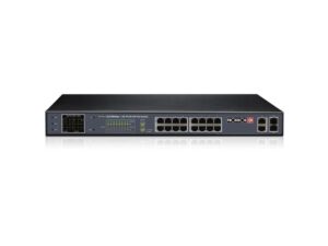 PROVISION POES-16250CL+2G+2SFP 16 Dovnlink 10 / 100Mbps + 2 SFP porta 250V PoE prekidač sa CCTV režimom