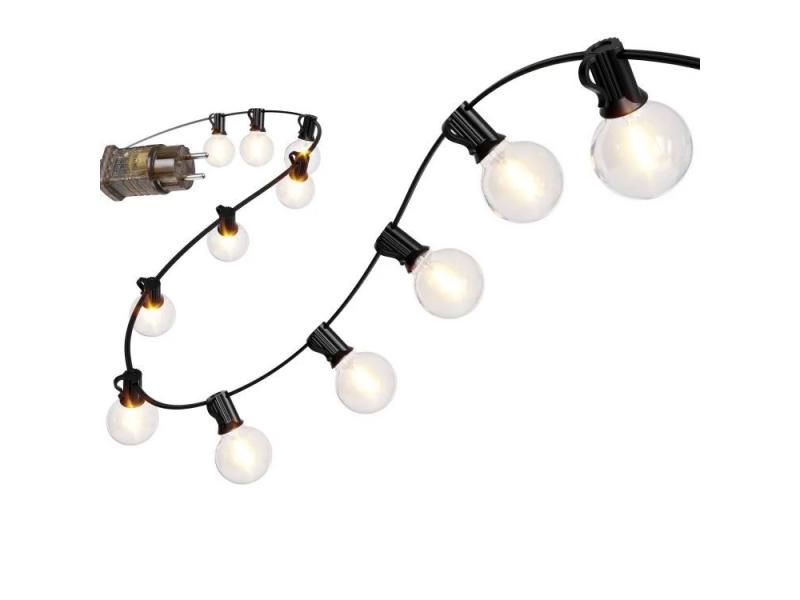 Bolzz Bastenske LED lampice 15 m (25 sijalica) sa 9 rezima osvetljenja, 9 W