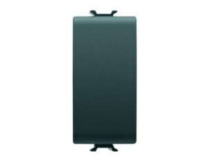 GEWISS GW12091 - Unipolarni inverter - 250V AC - 16AKS - Neutralan - 1 Modul - Crni Saten - ChoruSmart
