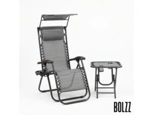 Bolzz PODESIVA BASTENSKA FOTELJA SA TENDOM GRAY BOLZZ