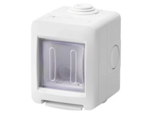 GEWISS GW16512 Samonosivi prazan kontejner - vodonepropusni IP55 2 GANG - RAL 7035 GREI - Chorusmart