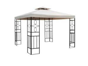 Lemon Planet Baštenski paviljon Gazebo 3x3m beli 22-0075