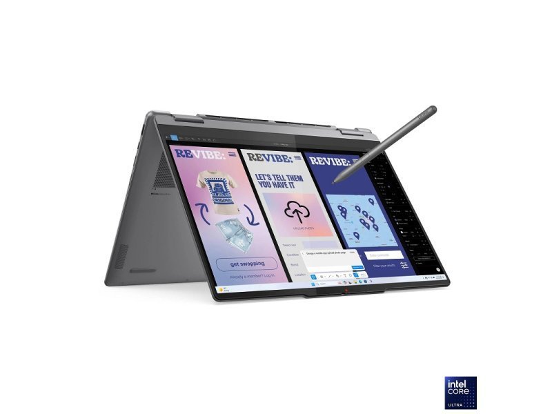 LENOVO Yoga 7 2-in-1 14ILL10 (Luna Grey) 2.8K OLED Touch, Ultra 7 256V, 16GB, 1TB SSD (83JQ00E9YA)