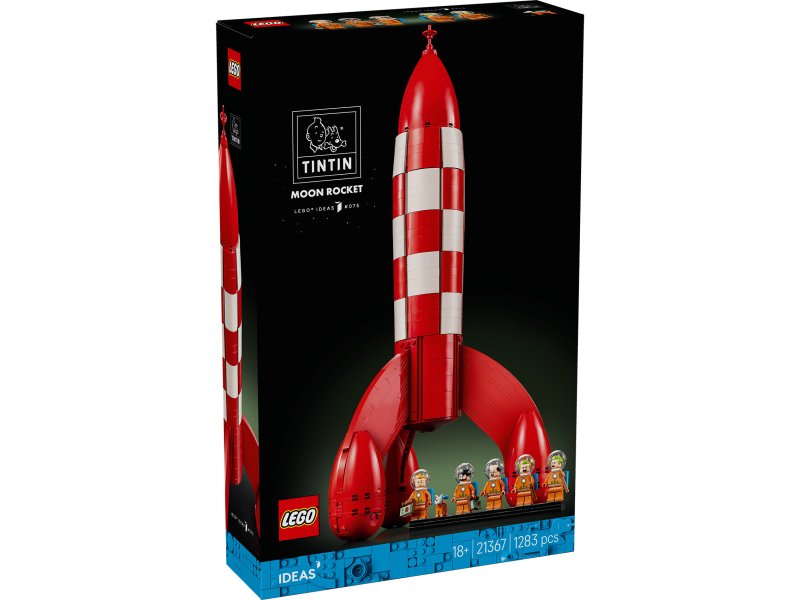 LEGO 21367 Tintinova® raketa za Mesec